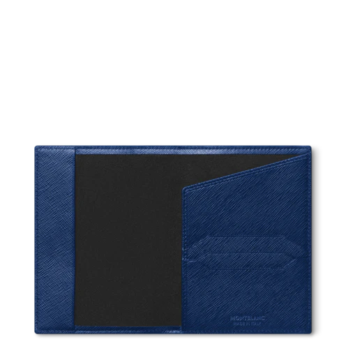 Montblanc Sartorial Passport Holder Blue - Image 3