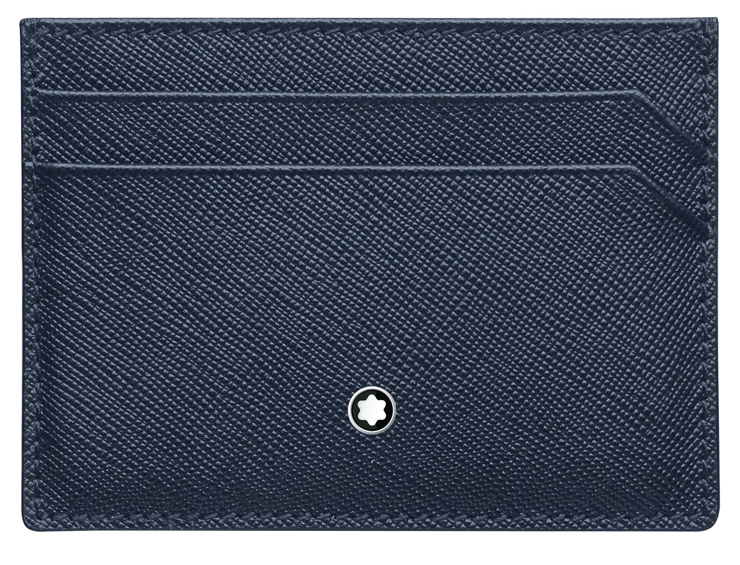 Montblanc Card Holder Sartorial Pocket 5cc Blue ID D