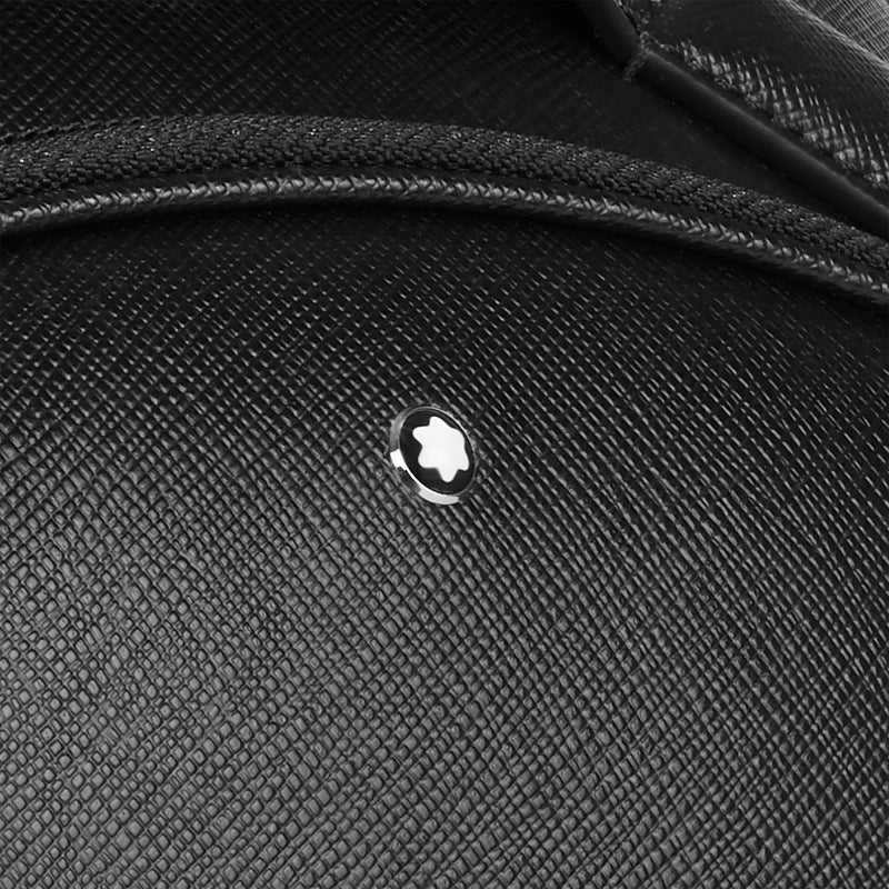 Montblanc Backpack Sartorial Small Black Two Compartments D - Image 3