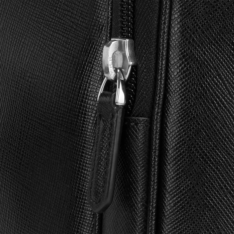Montblanc Backpack Sartorial Small Black Two Compartments D - Image 4