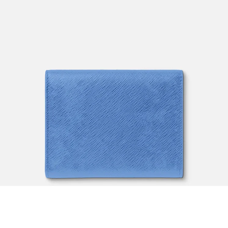 Montblanc Sartorial Trio Wallet 6cc Dusty Blue - Image 2