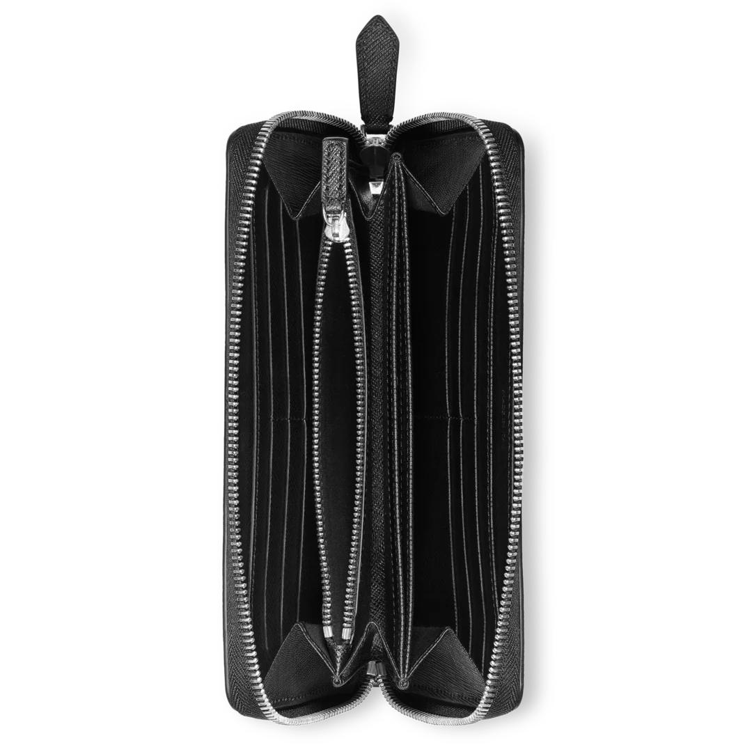 Montblanc Sartorial Wallet 12cc Zip Around Black - Image 3