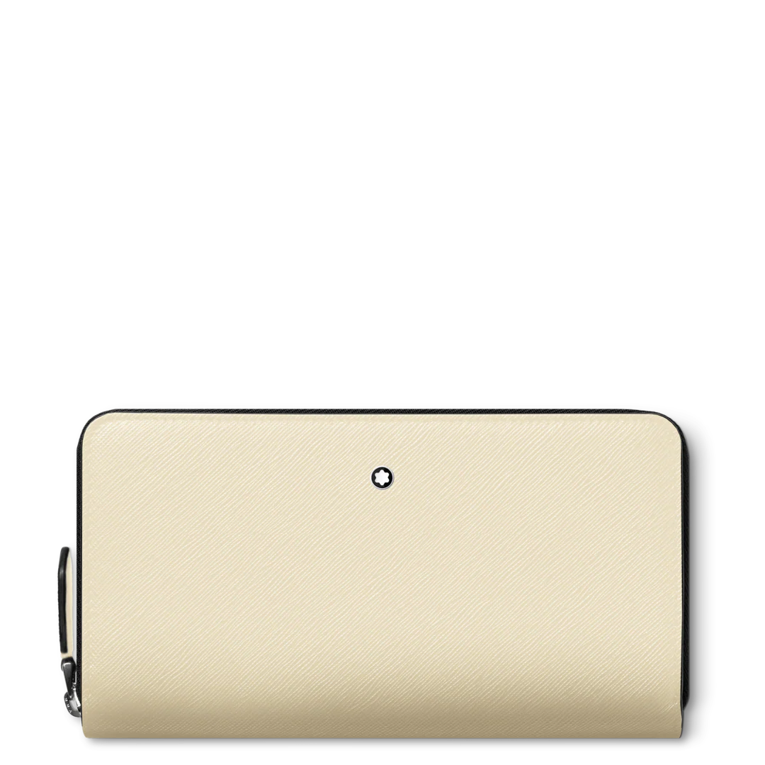 Montblanc Sartorial Wallet 12cc Zip Around Ivory