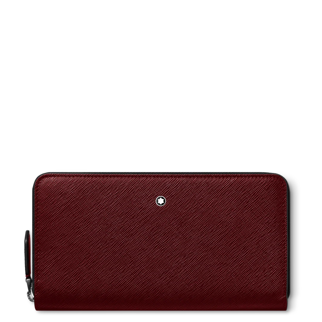 Montblanc Sartorial Wallet 12cc Zip Around Violet de Cobalt