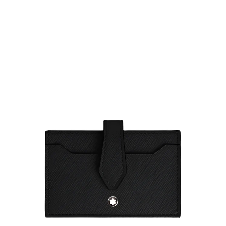 Montblanc Satorial 5cc Black Card Holder