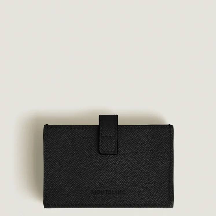 Montblanc Satorial 5cc Black Card Holder - Image 2