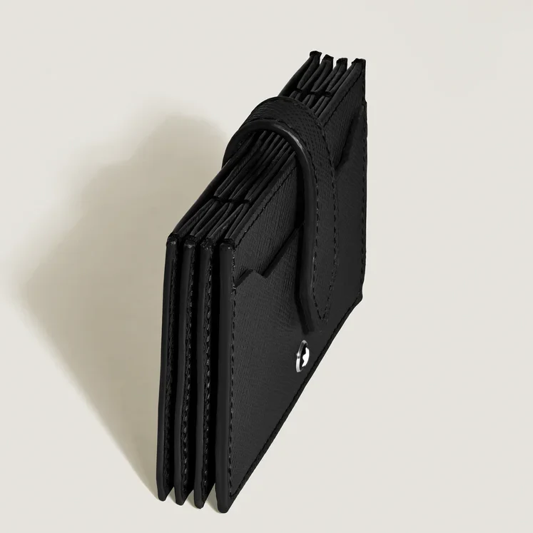 Montblanc Satorial 5cc Black Card Holder - Image 4