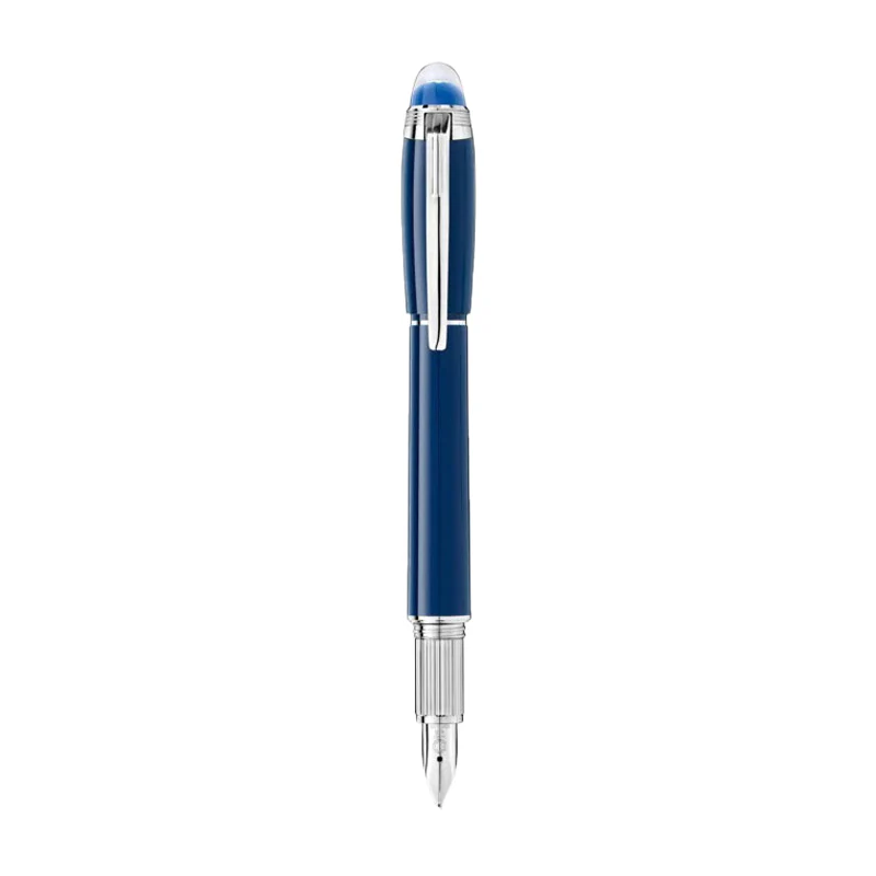 Montblanc StarWalker Blue Planet Precious Resin Fountain Pen D