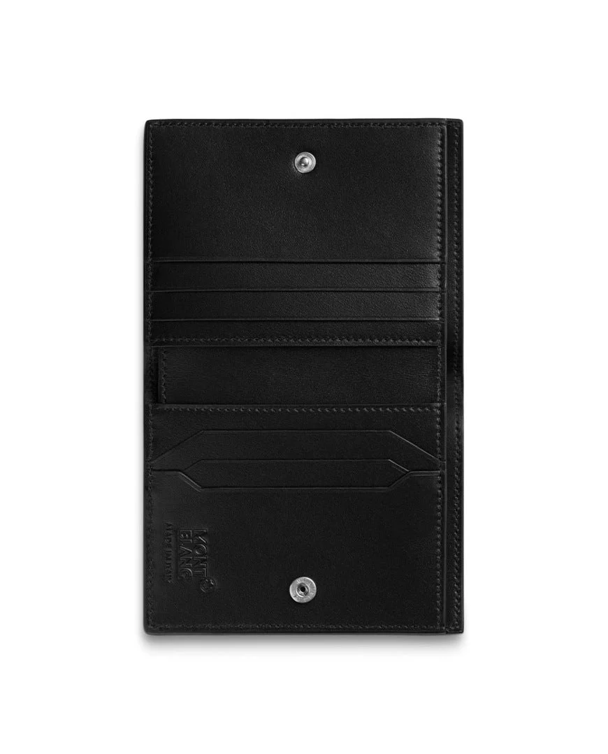 Montblanc Wallet Meisterstuck Compact 6cc Blue D - Image 4