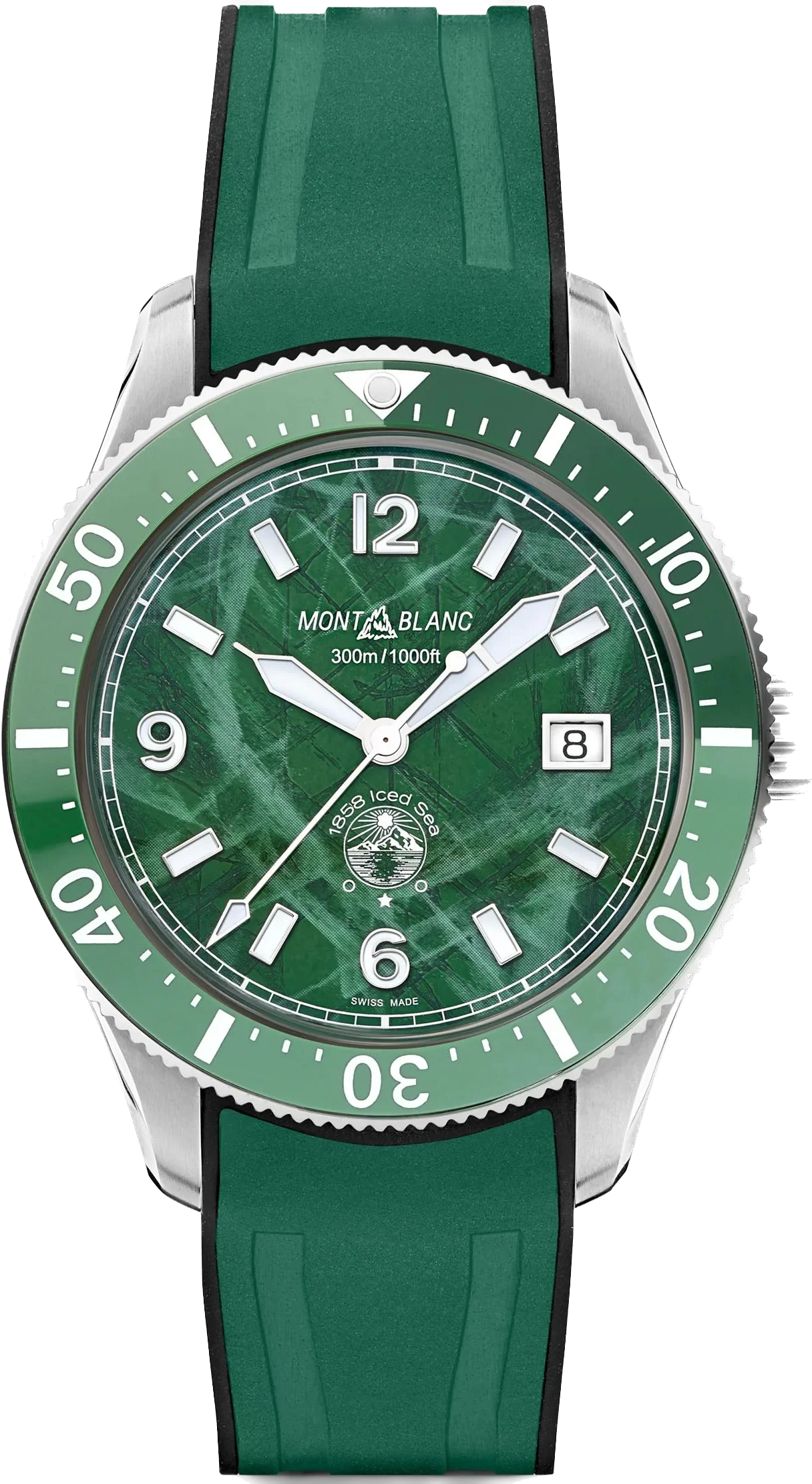 Montblanc Watch 1858 Iced Sea Automatic Date