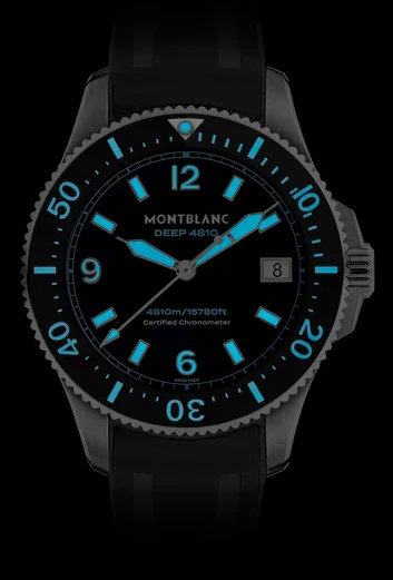 Montblanc Watch Iced Sea 0 Oxygen Deep 4810 - Image 3