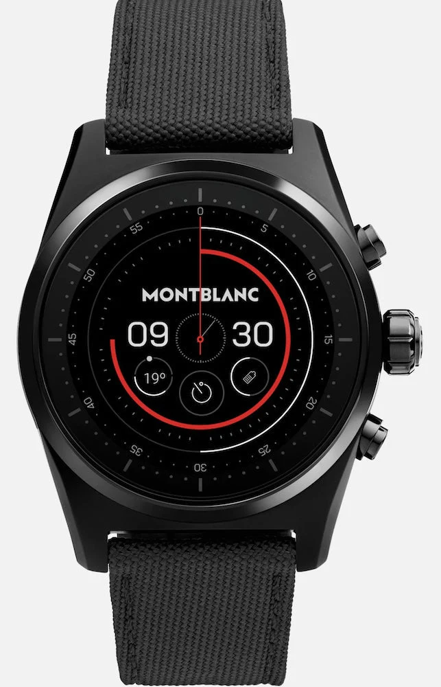 Montblanc Watch Summit Lite Aluminium Black Smartwatch D - Image 2