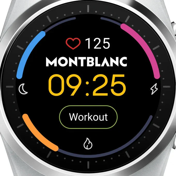 Montblanc Watch Summit Lite Aluminium Grey Smartwatch D - Image 3