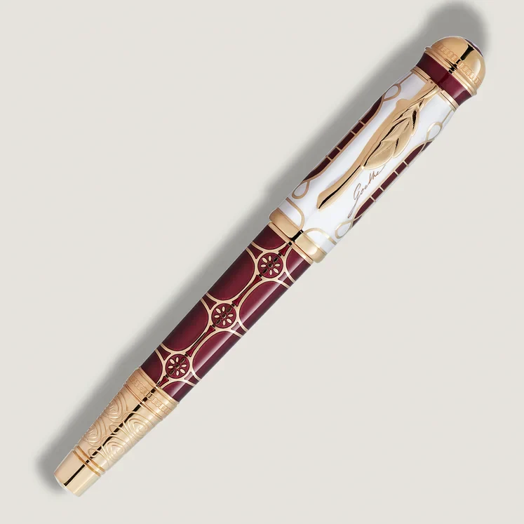 Montblanc Writers Edition Johann Wolfgang Von Goethe Limited Edition 1808 Medium Fountain Pen - Image 4