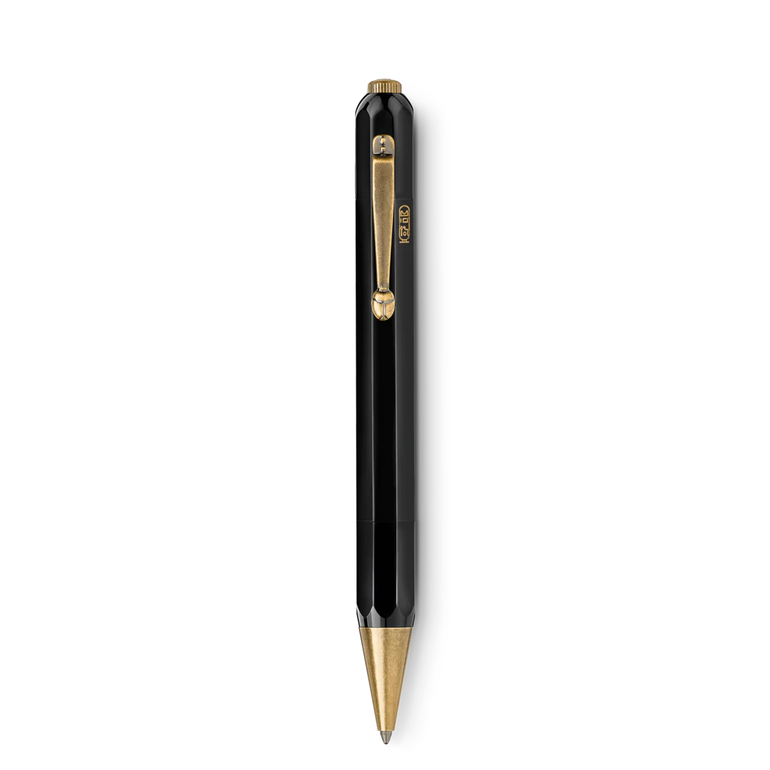 Montblanc Writing Instrument Heritage Egyptomania Special Edition Ballpoint Pen Black