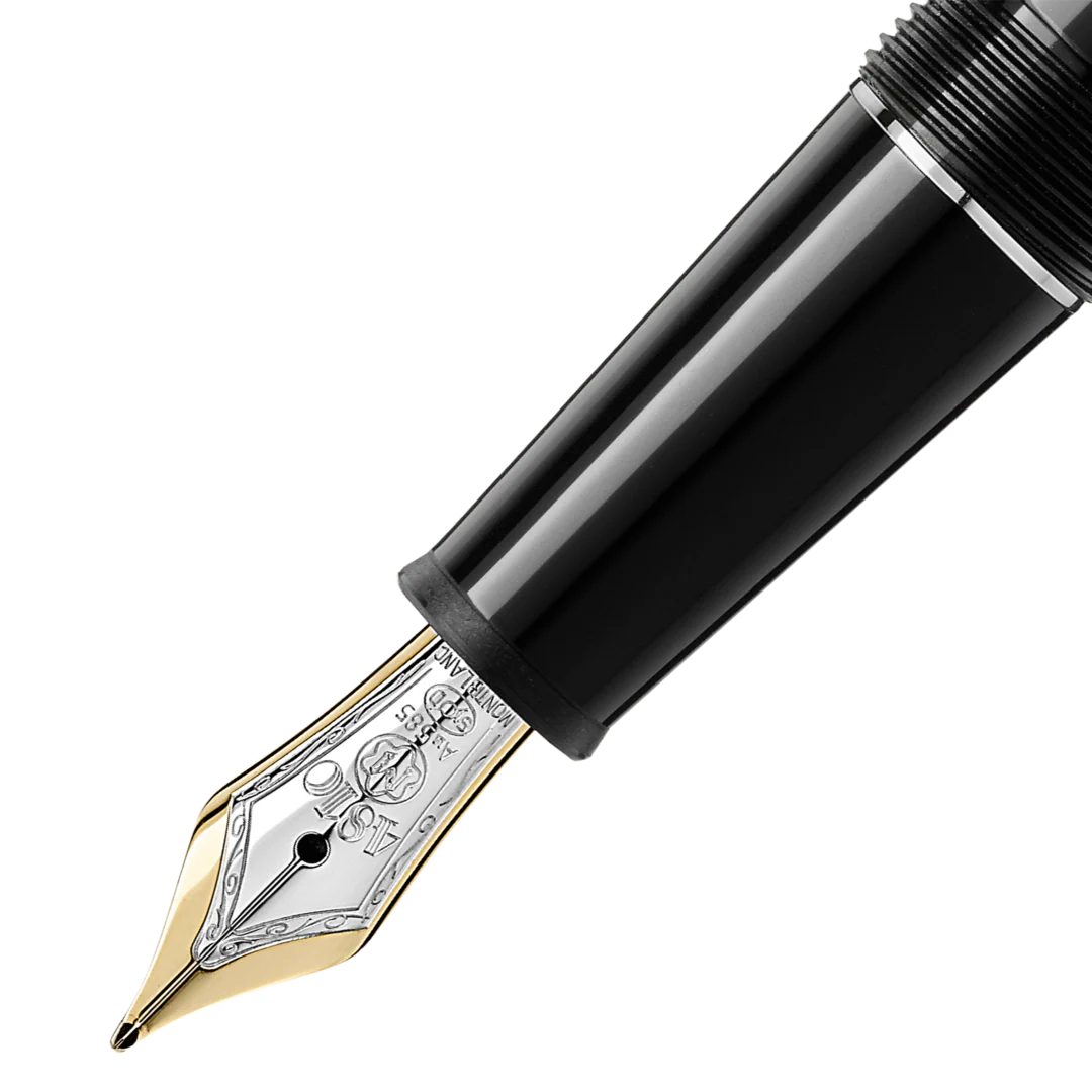 Montblanc Writing Instrument Meisterstuck Classique Platinum Coated Fountain Pen F - Image 2