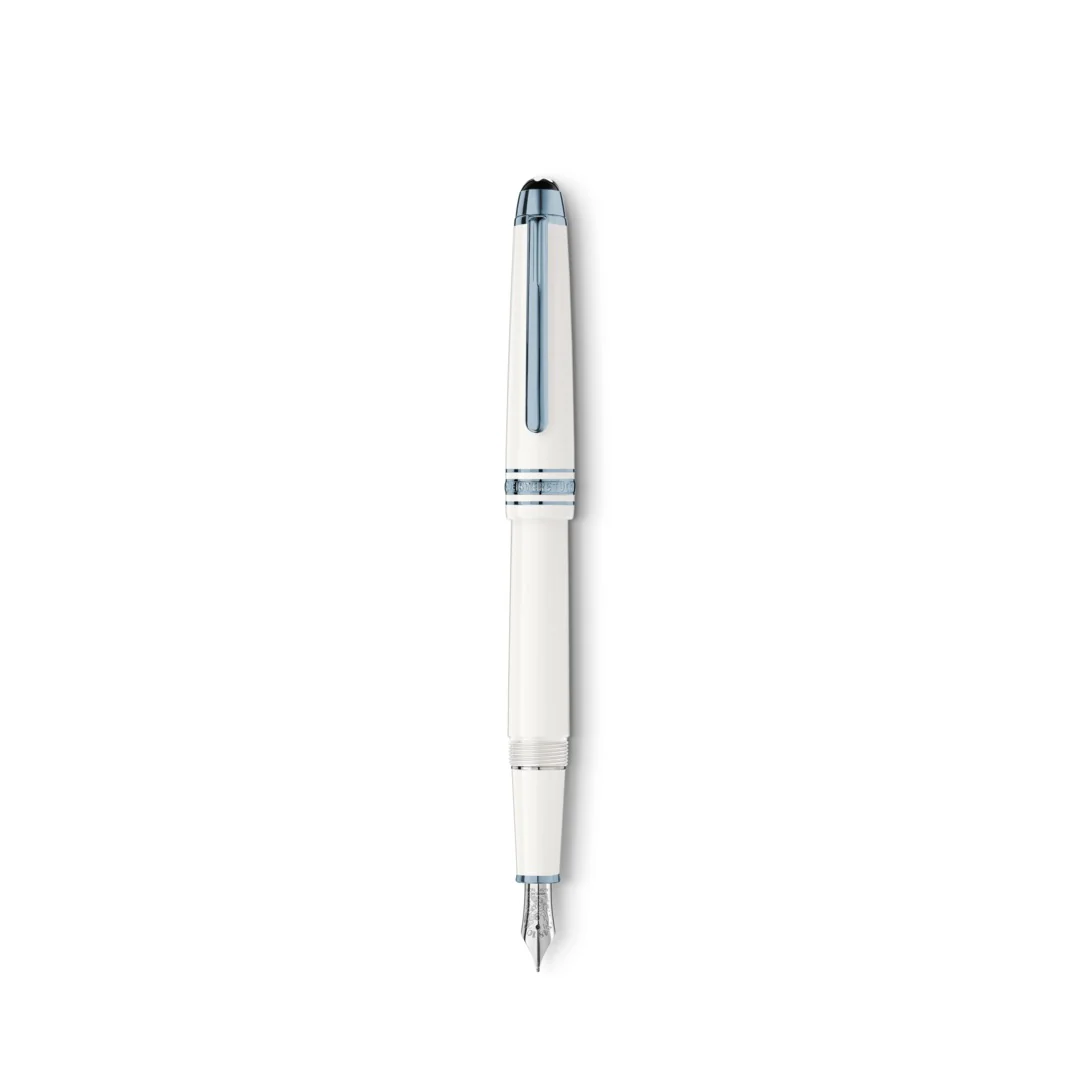 Montblanc Writing Instrument Meisterstuck Glacier Classique Fountain Pen F D