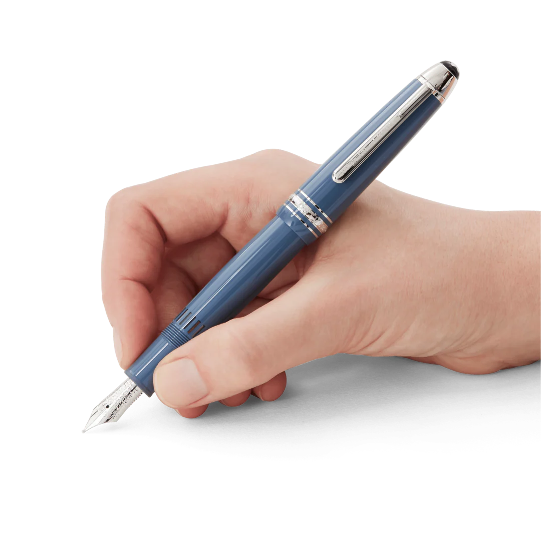 Montblanc Writing Instrument Meisterstuck Glacier LeGrand Fountain Pen F D - Image 2