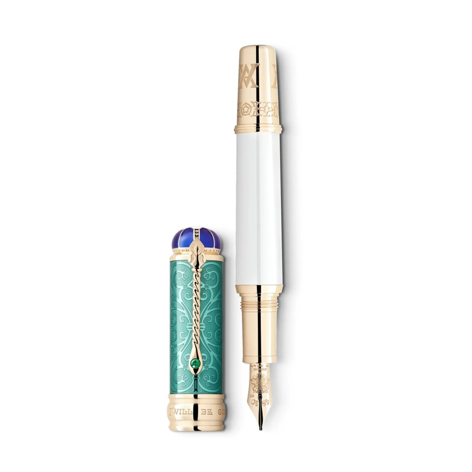 Montblanc Writing Instrument Patron Of Art Homage To Queen Victoria Limited Edition 4810 Fountain Pen M - Image 2