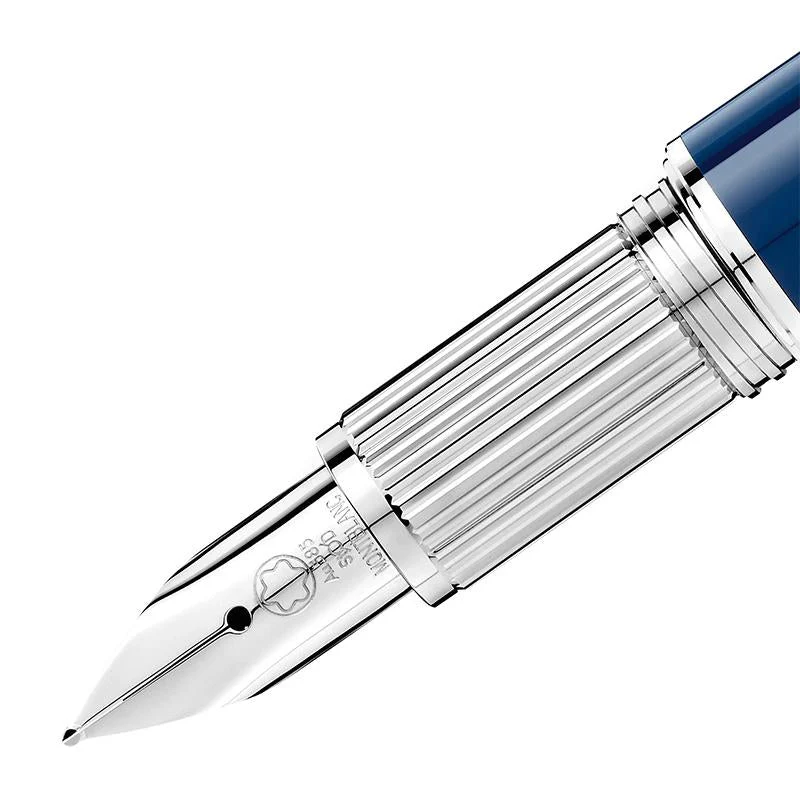 Montblanc Writing Instrument StarWalker Blue Planet Precious Resin Fountain Pen - Image 2