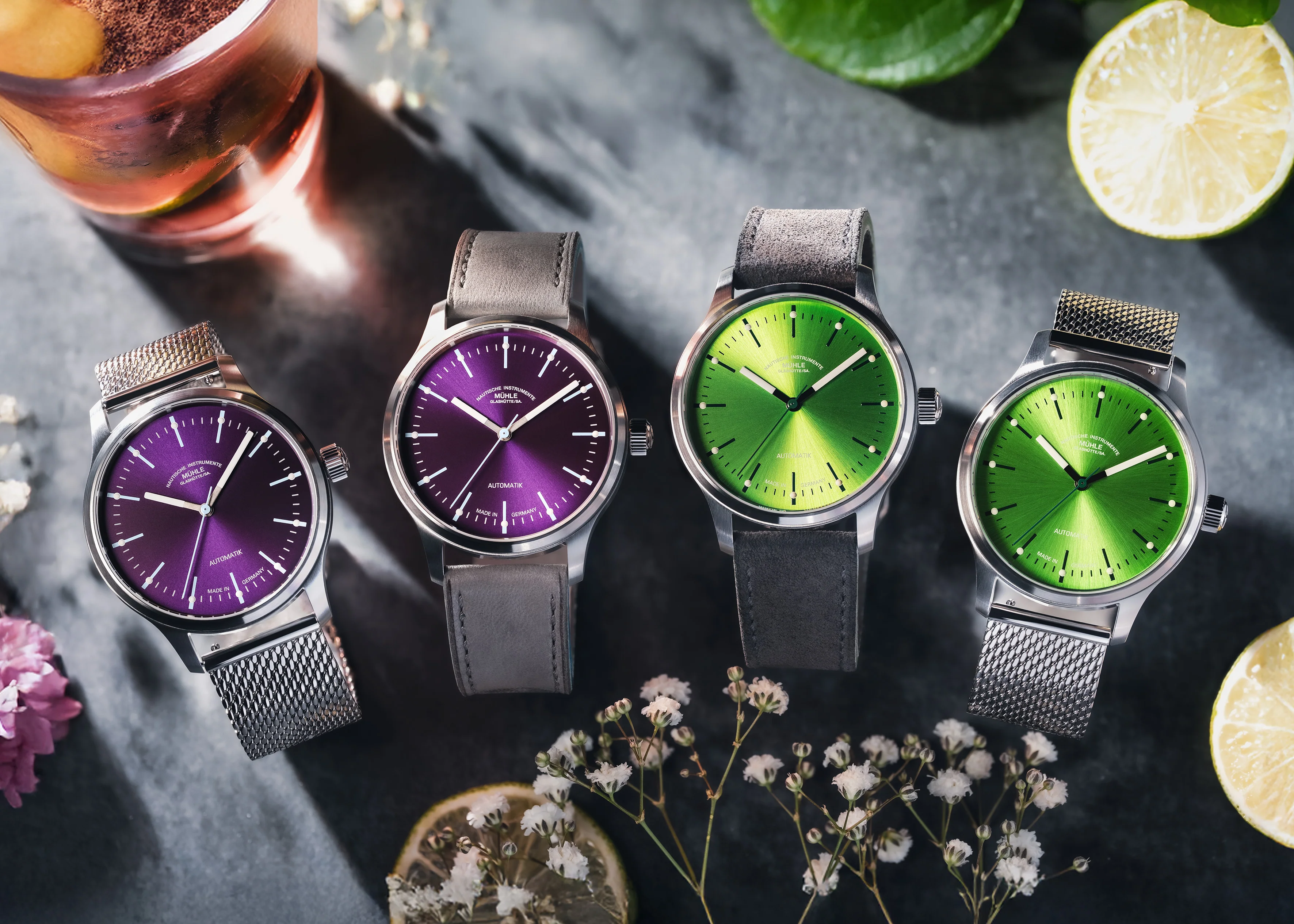 Muhle Glashutte Panova Violet Watch - Image 5