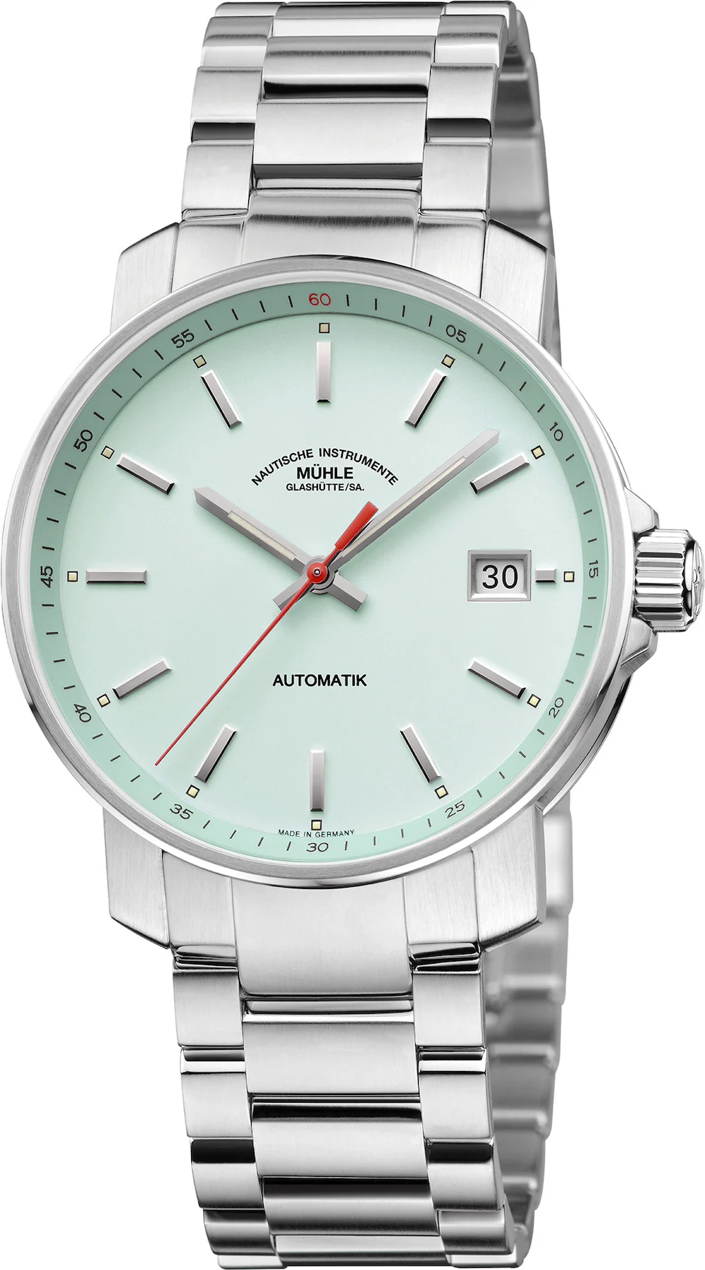 Muhle Glashutte 29er Big Mint Bracelet Watch