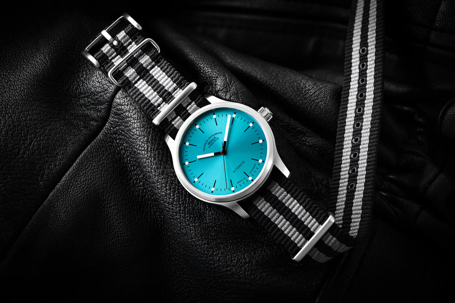 Muhle Glashutte Panova Turquoise Bue Watch - Image 2