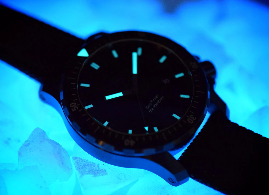 Muhle Glashutte Sea Timer Black Motion Watch - Image 3