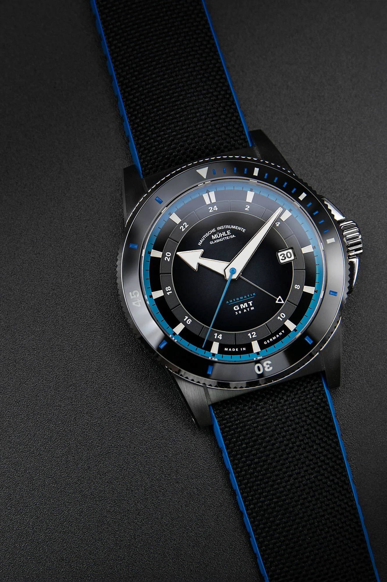 Muhle Glashutte Sportivo Travel GMT Watch - Image 2
