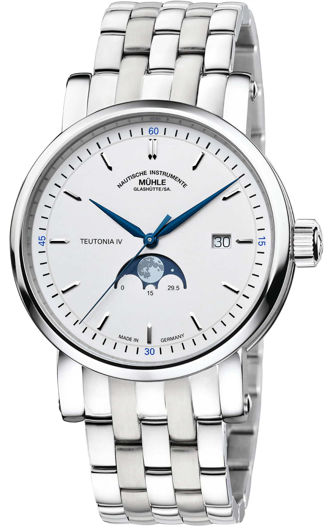 Muhle Glashutte Teutonia IV Moonphase Watch