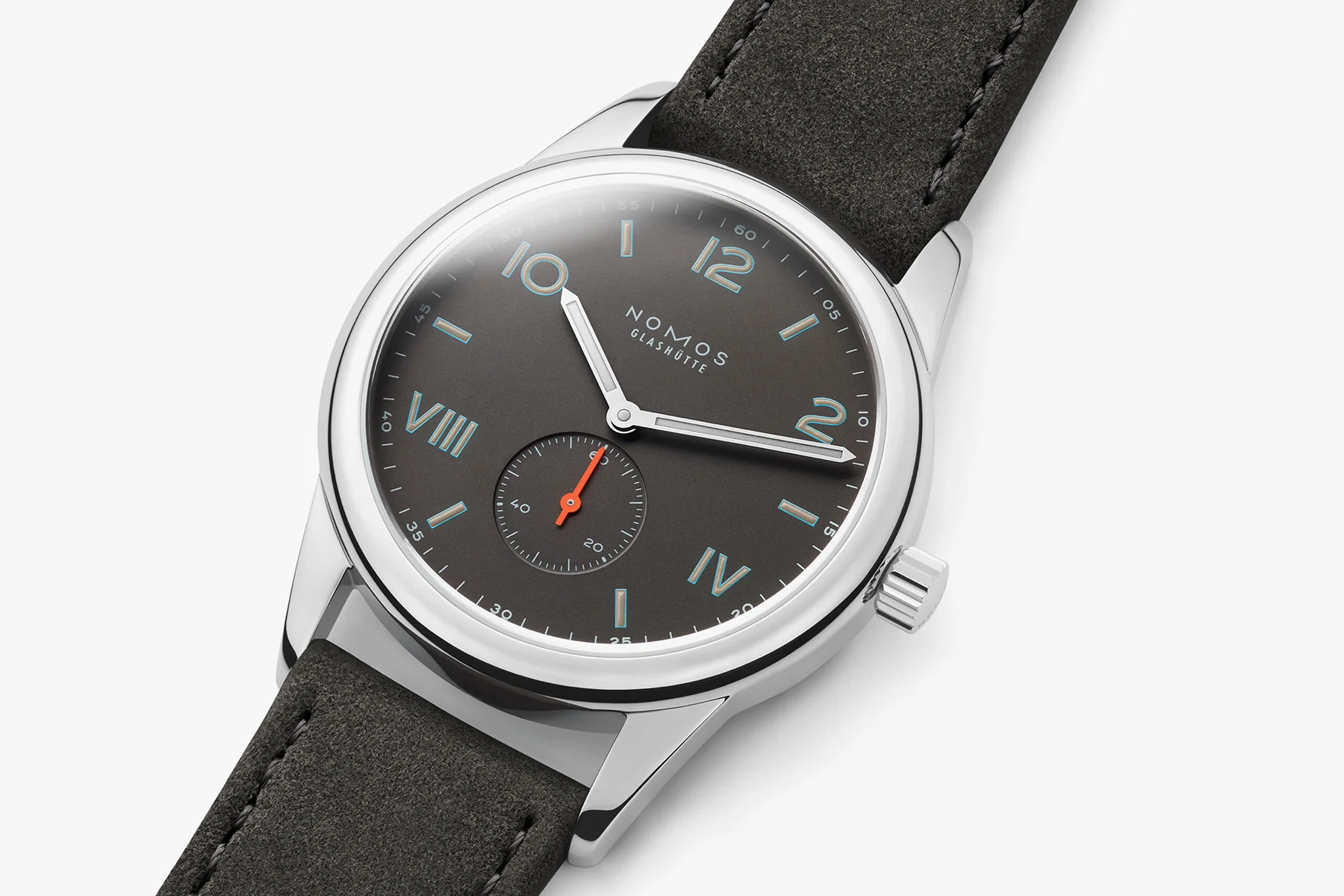 Nomos Glashutte Club Campus 38 Nacht Sapphire Crystal Watch - Image 3
