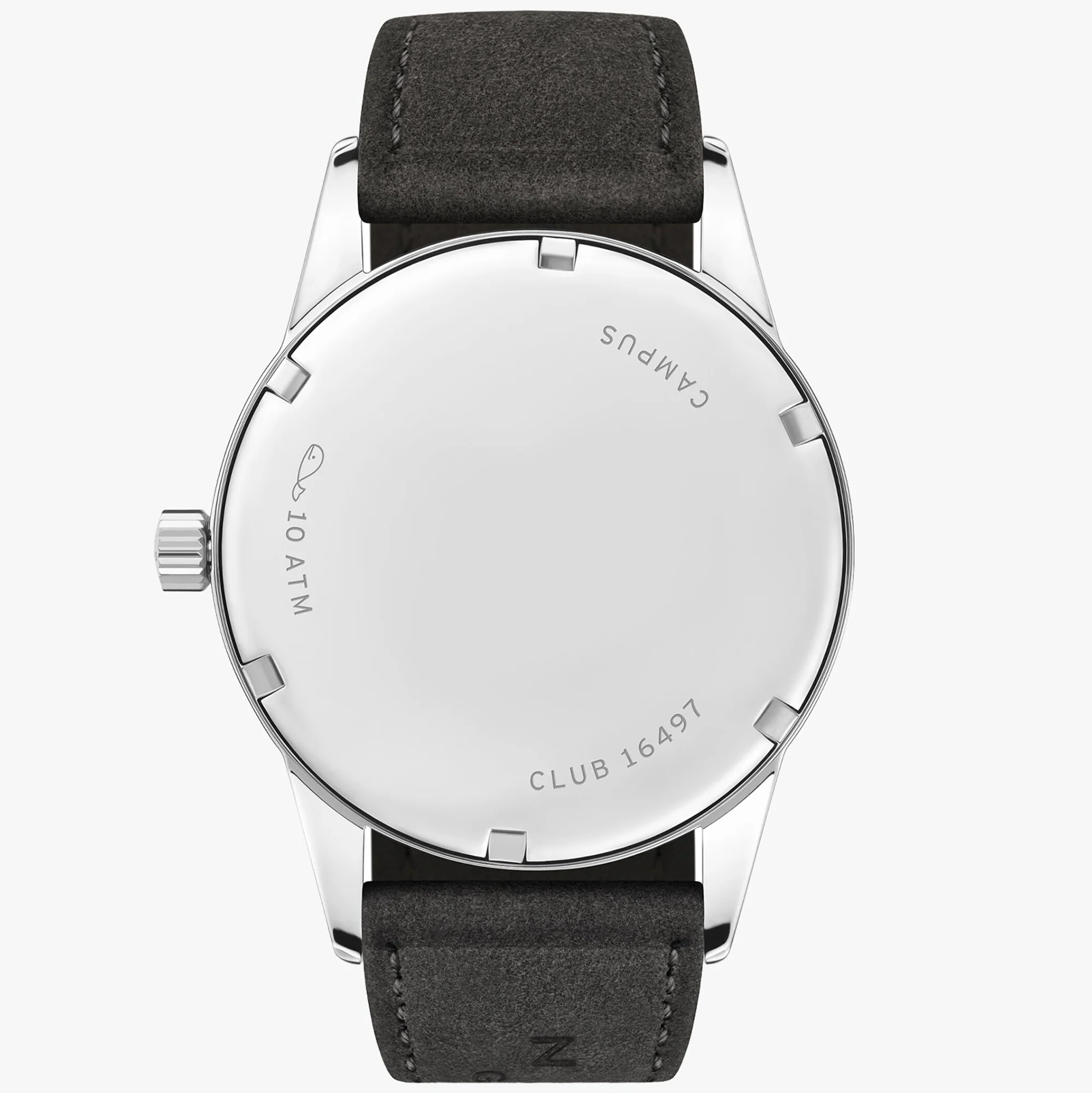 Nomos Glashutte Club Campus 38 Nigh Sky Steel Back Watch - Image 2