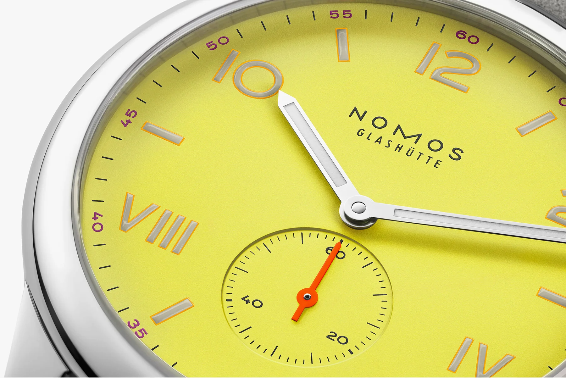 Nomos Glashutte Club Campus 38 Starlight Steel Back Watch - Image 4