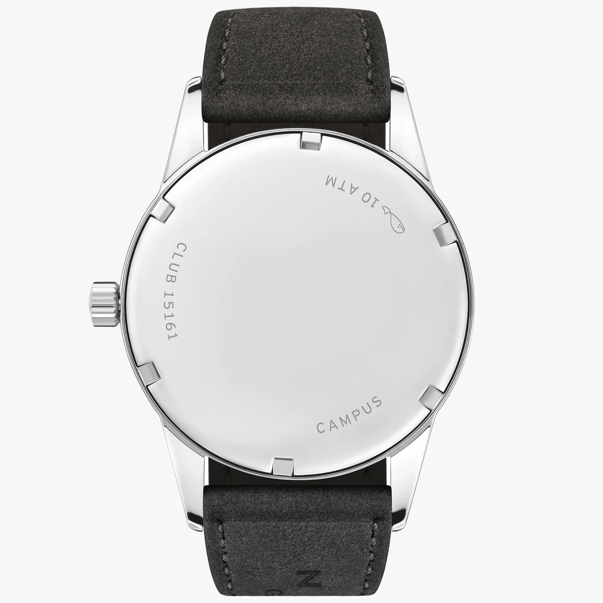 Nomos Glashutte Club Campus 38 Steel Back Watch - Image 2