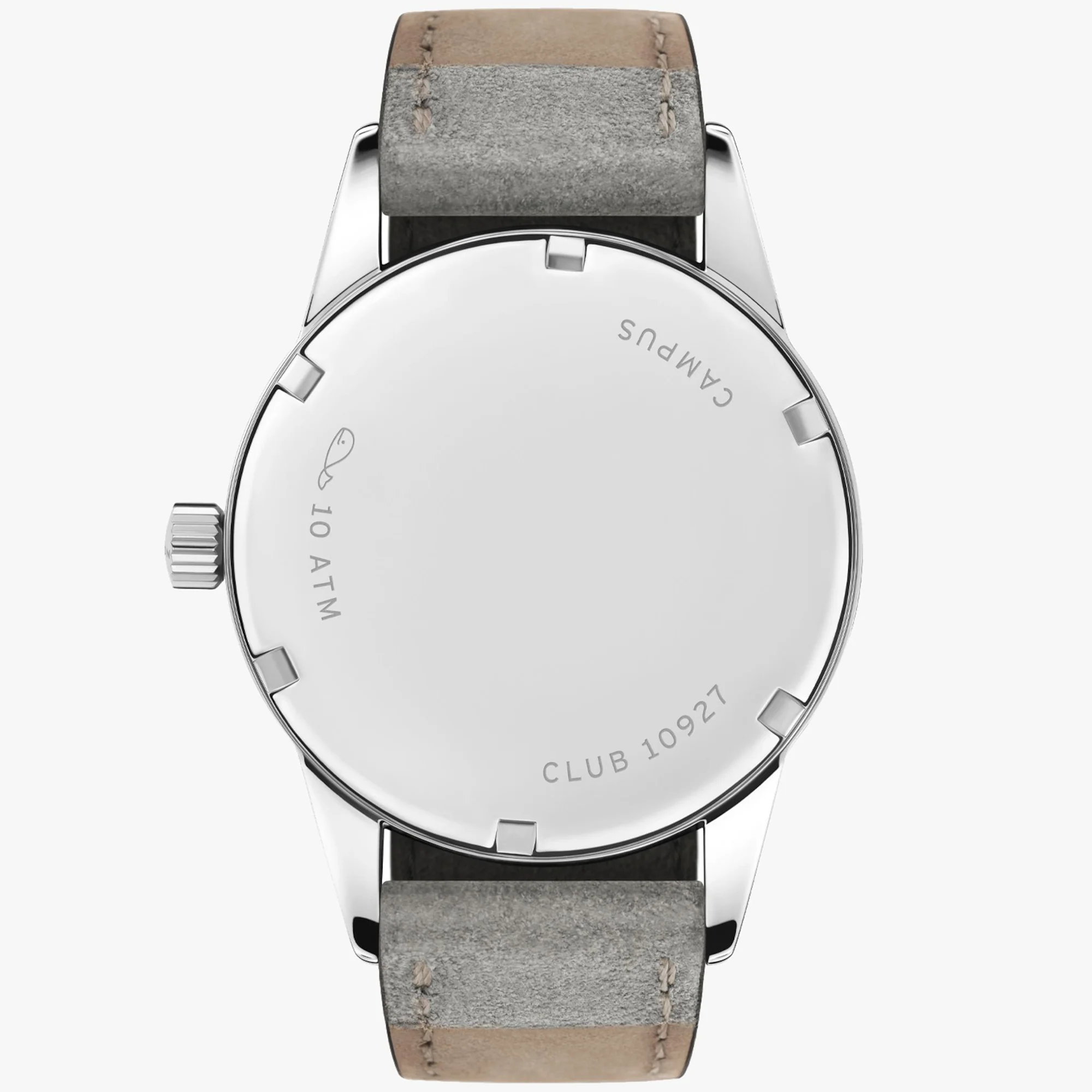 Nomos Glashutte Club Campus Deep Pink Steel Back Watch - Image 2