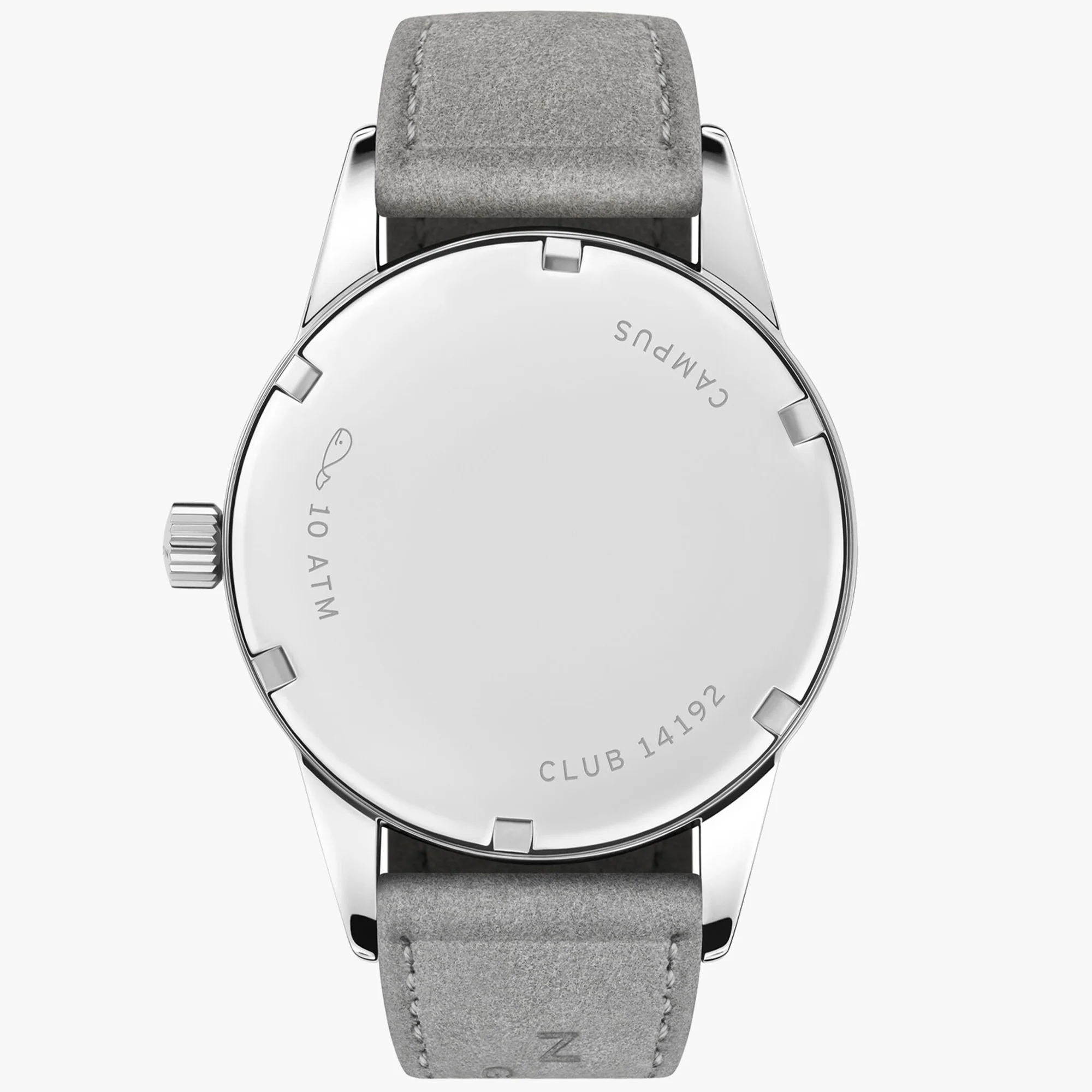 Nomos Glashutte Club Campus Endless Blue Steel Back Watch - Image 2
