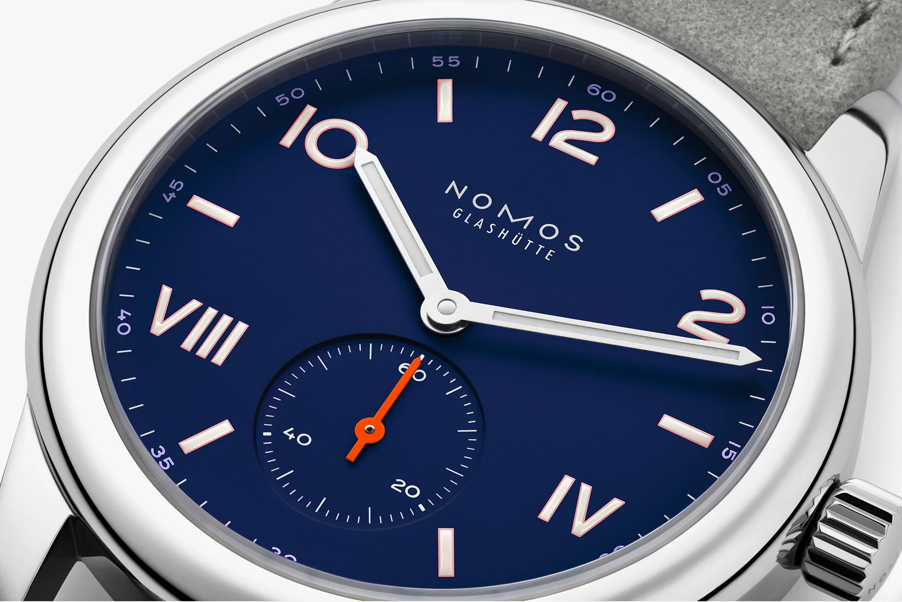 Nomos Glashutte Club Campus Night Sky Steel Back Watch - Image 4