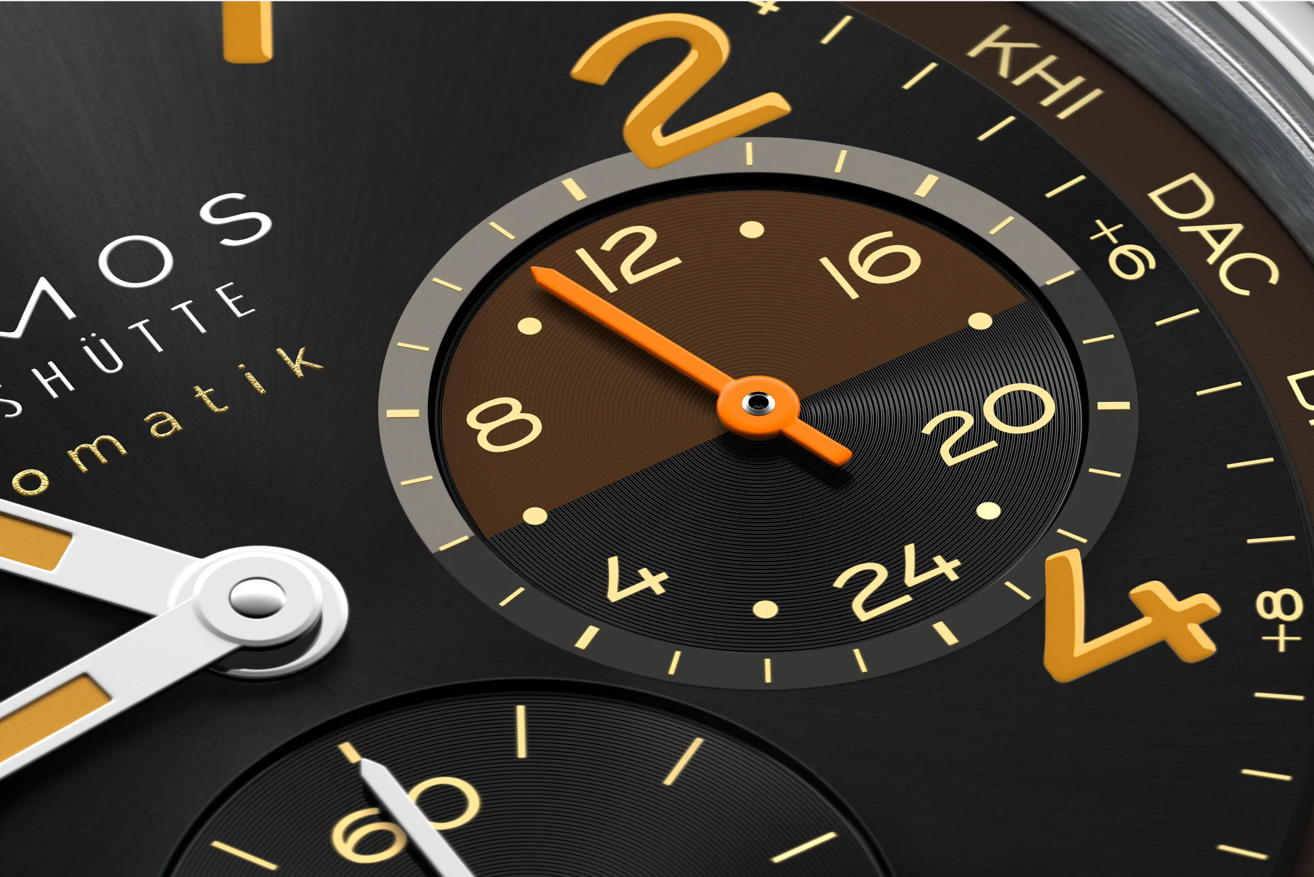 Nomos Glashutte Club Sport Neomatik Worldtimer Grid Limited Edition Watch - Image 3