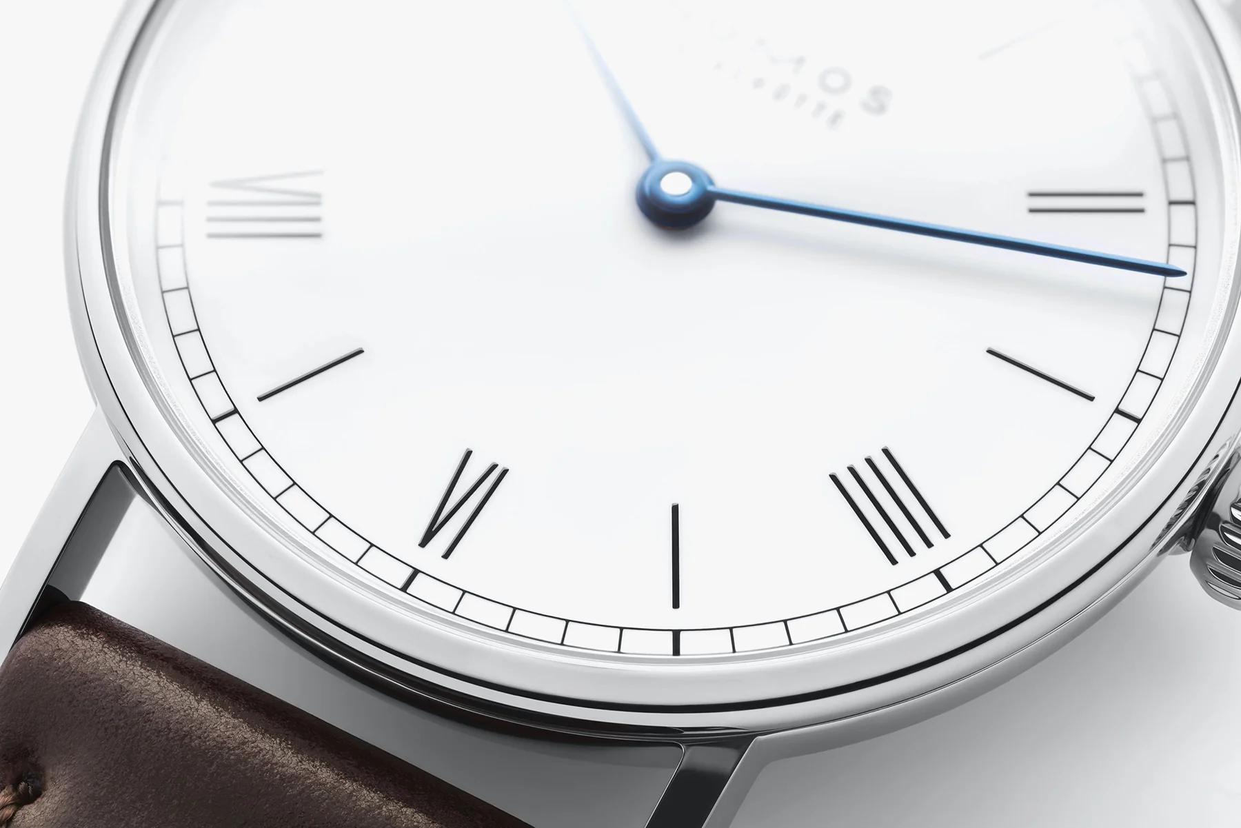 Nomos Glashutte Ludwig 33 Duo Enamel White Watch - Image 6