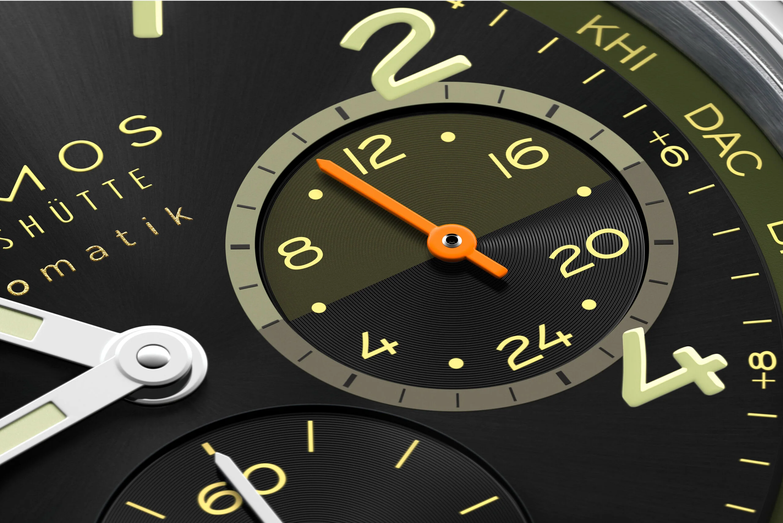 Nomos Glashutte Club Sport Neomatik Worldtimer Vector Limited Edition Watch - Image 3
