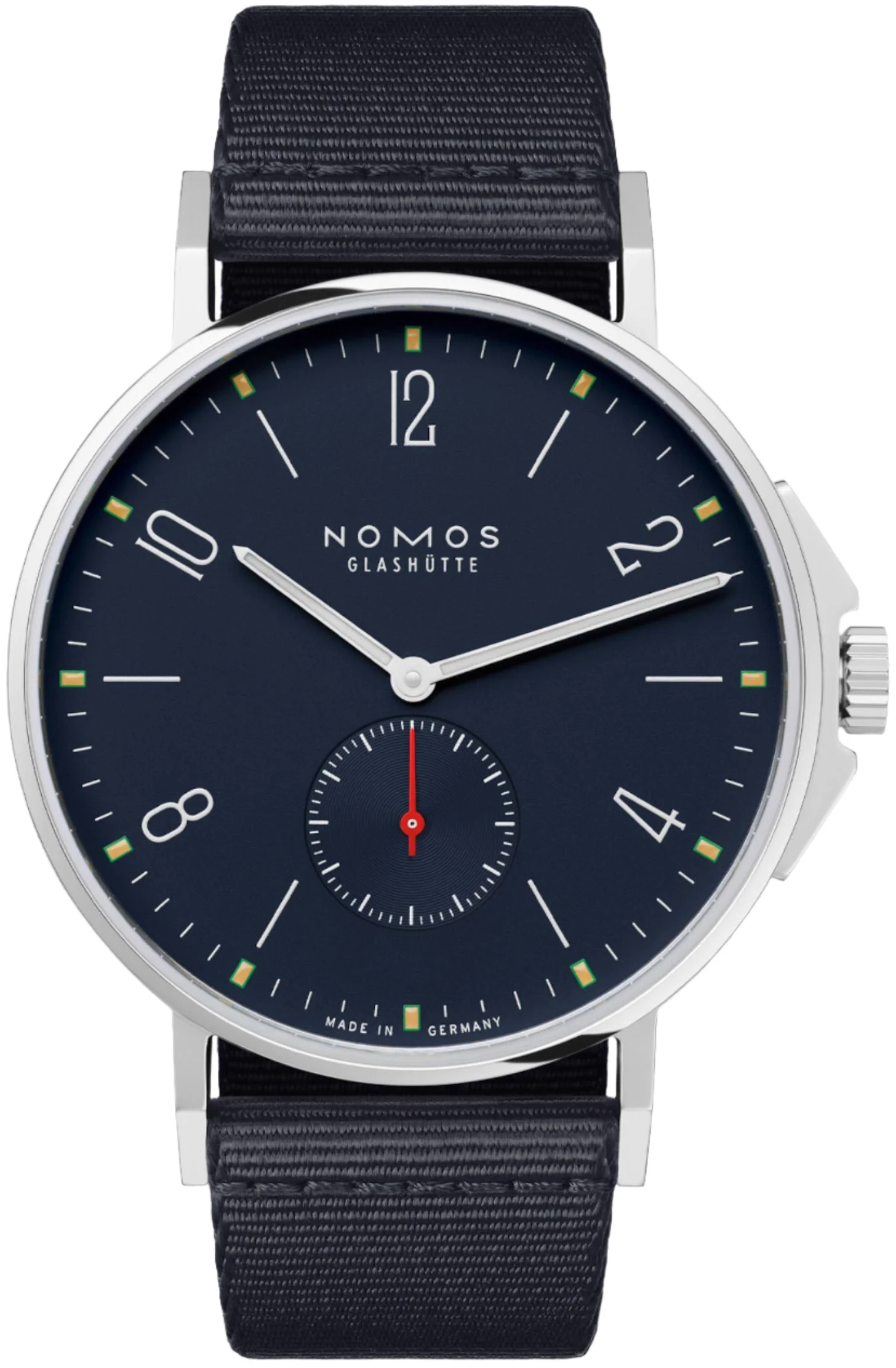 Nomos Glashutte Ahoi Atlantic Sapphire Crystal