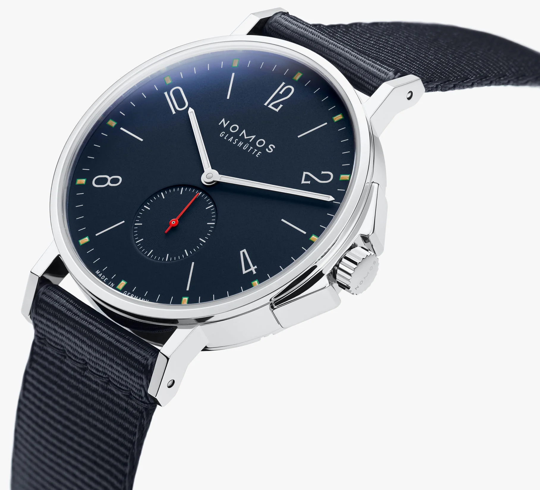 Nomos Glashutte Ahoi Atlantic Sapphire Crystal - Image 3
