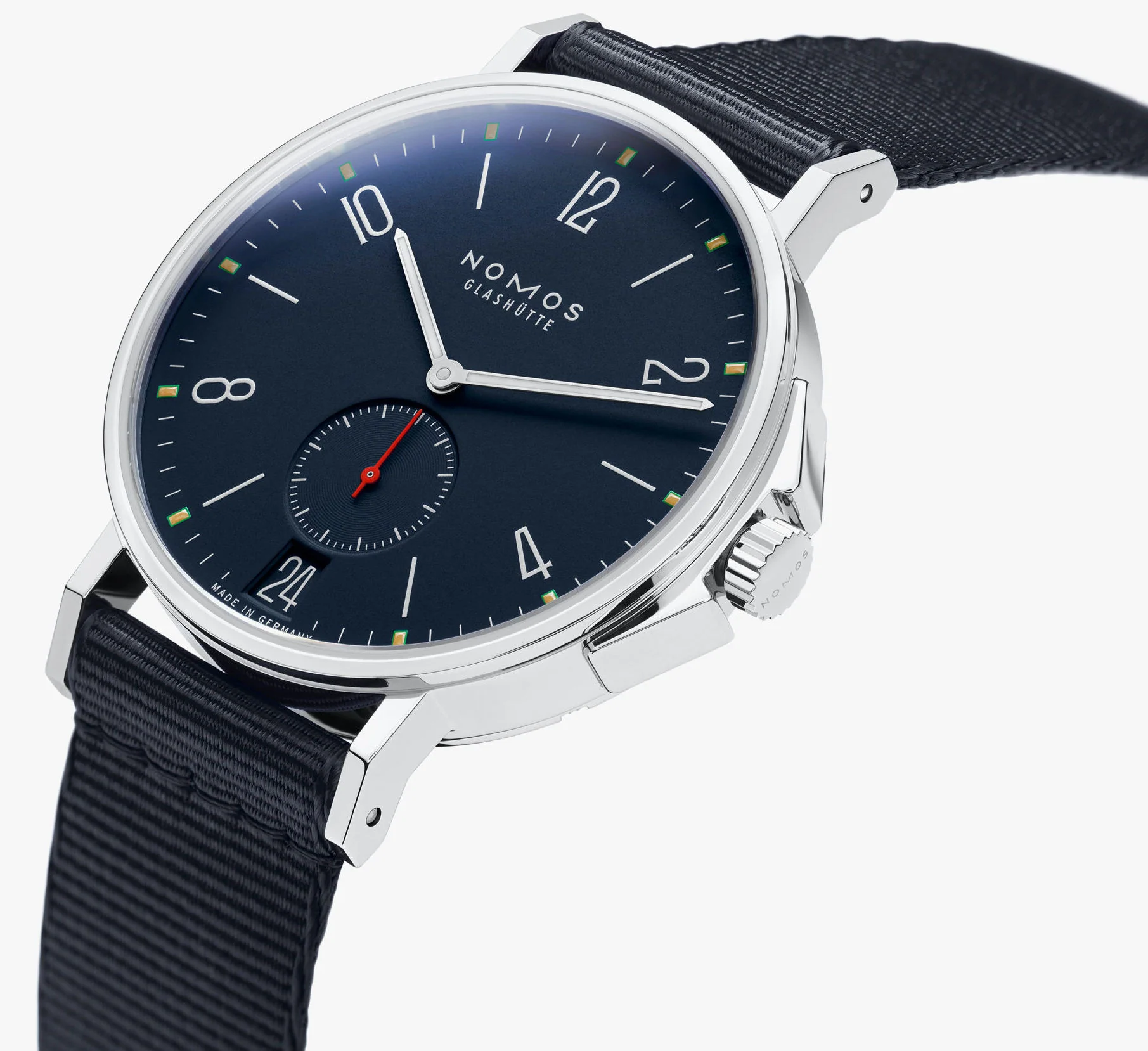 Nomos Glashutte Watch Ahoi Date Steel Back - Image 3
