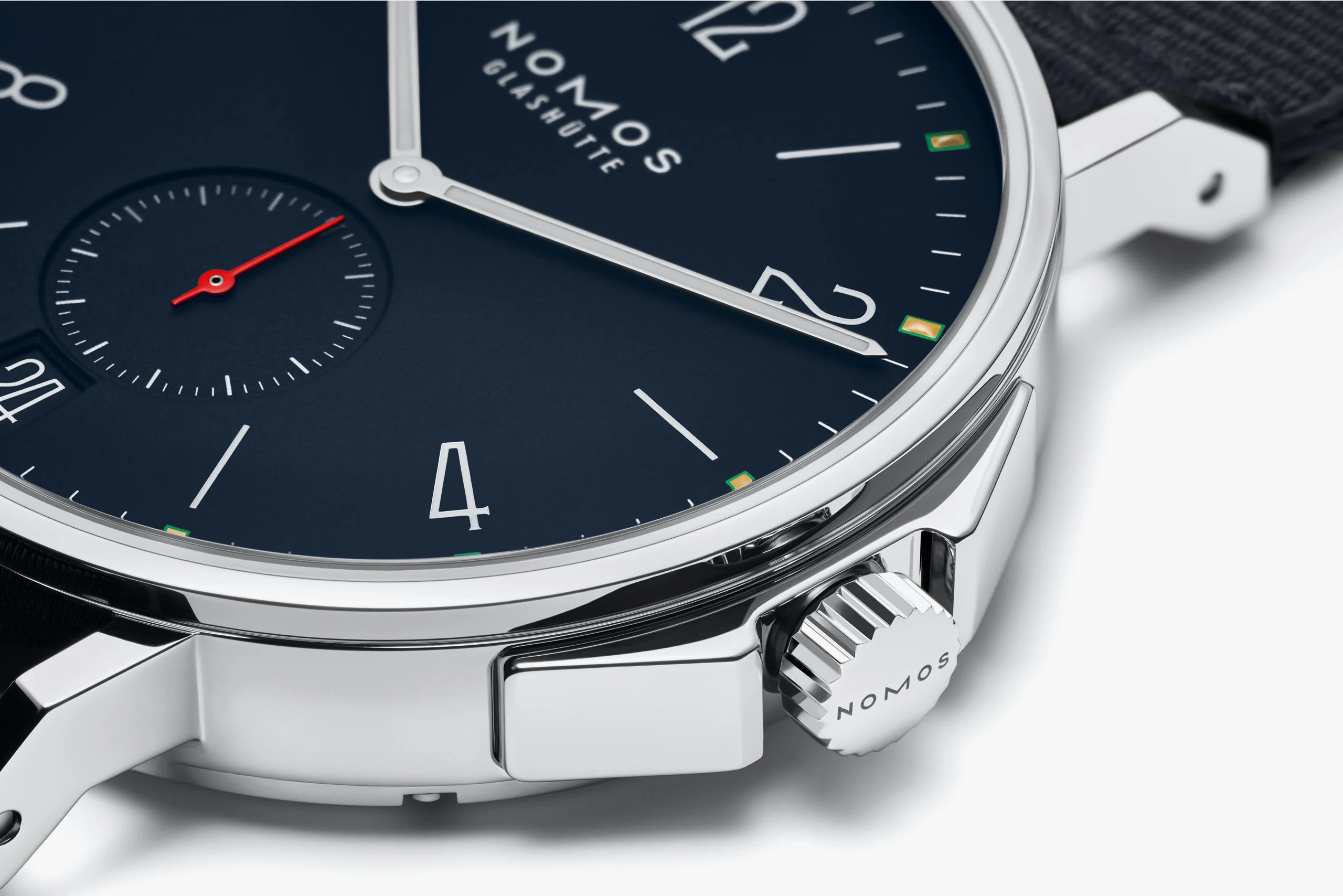 Nomos Glashutte Watch Ahoi Date Steel Back - Image 5