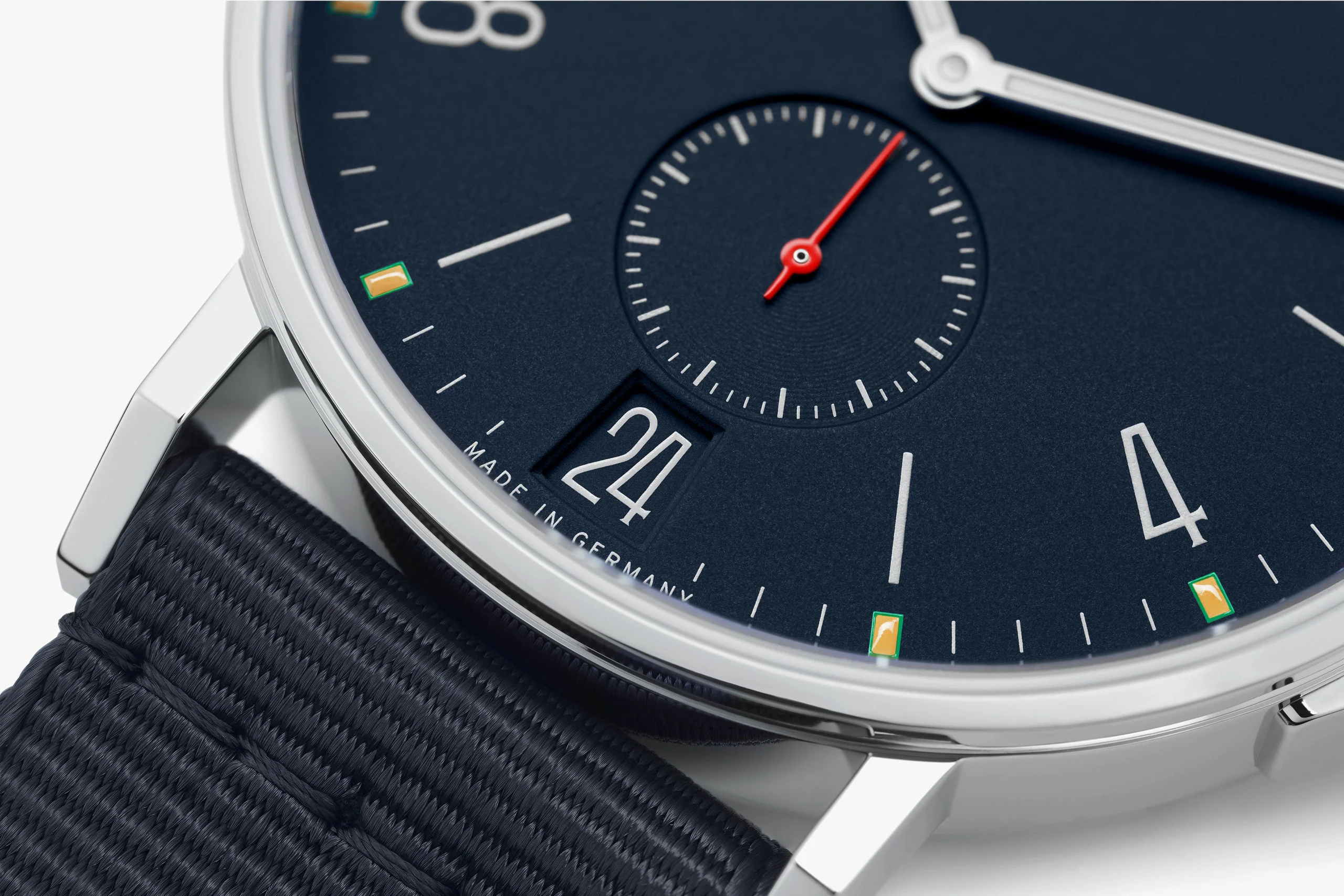 Nomos Glashutte Watch Ahoi Date Steel Back - Image 6