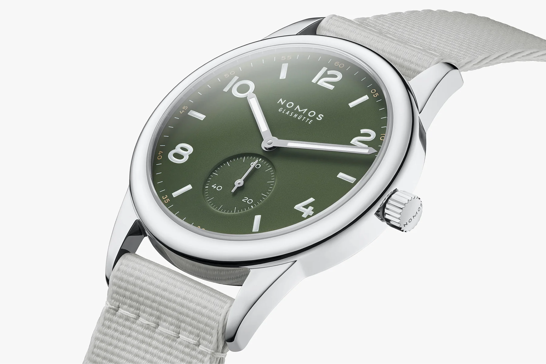 Nomos Glashutte Watch Club Automatic Olive - Image 5