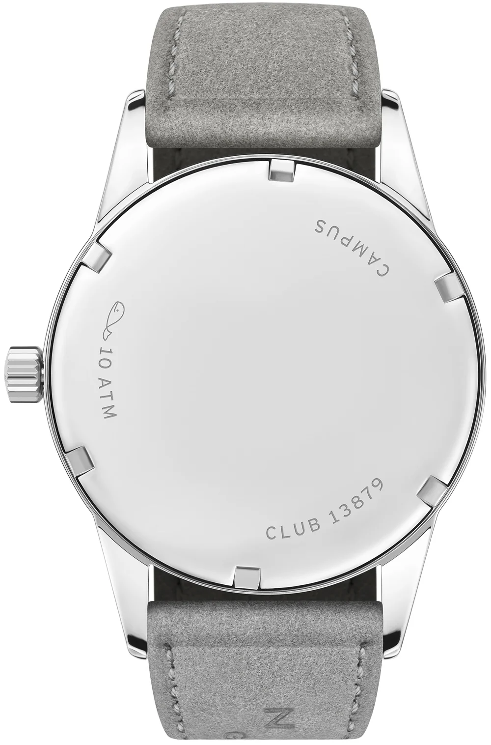 Nomos Glashutte Club Campus 38 Endless Blue Steel Back Watch - Image 5