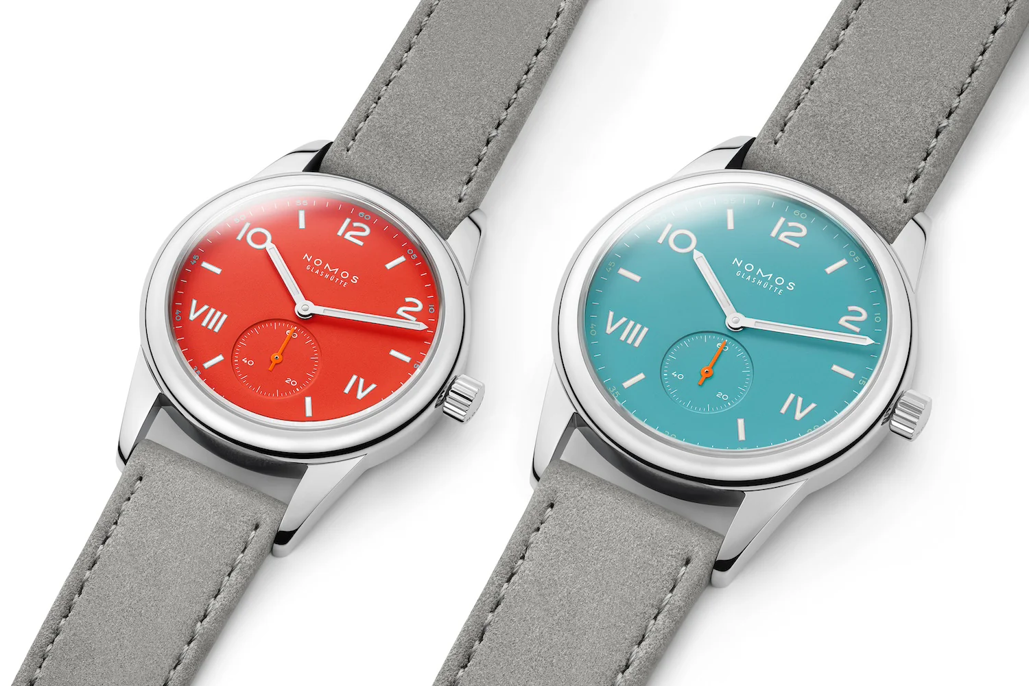 Nomos Glashutte Club Campus Endless Blue Steel Back Watch - Image 9