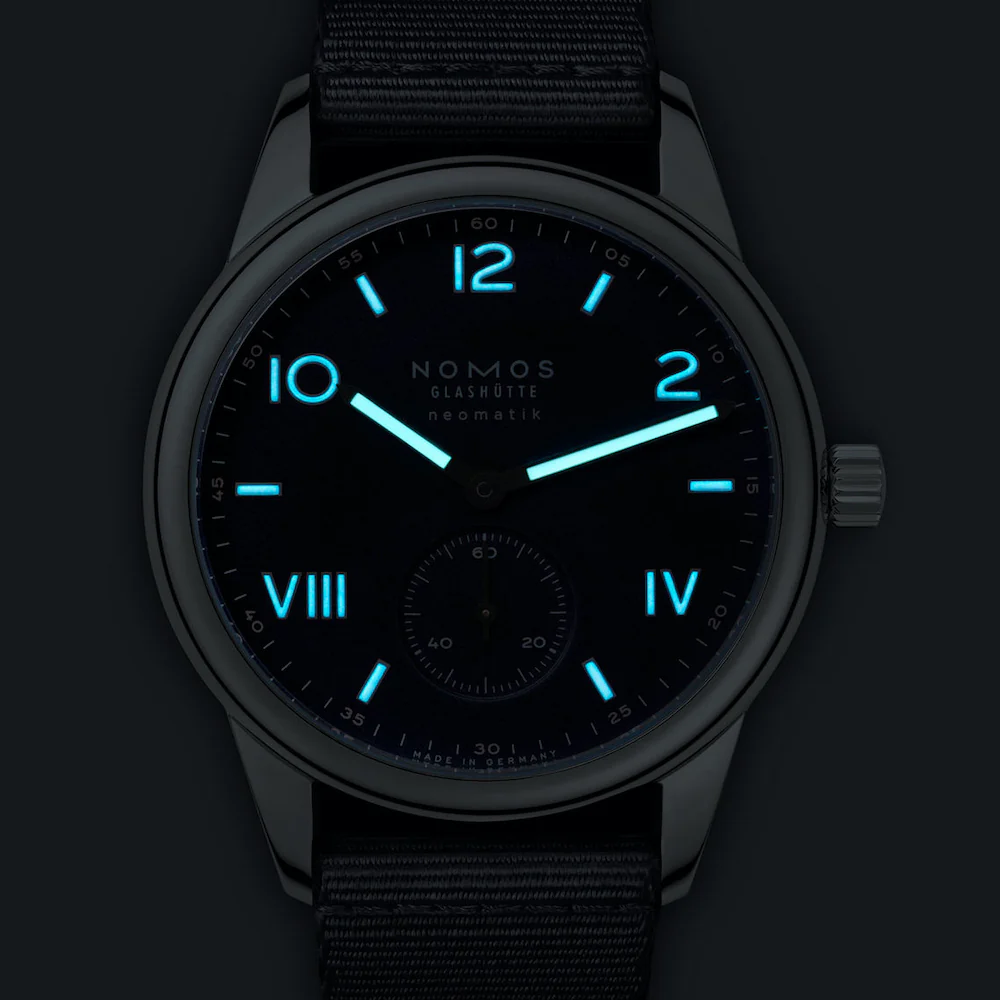 Nomos Glashutte Club Campus Neomatik 39 Midnight Blue Steel Back - Image 7