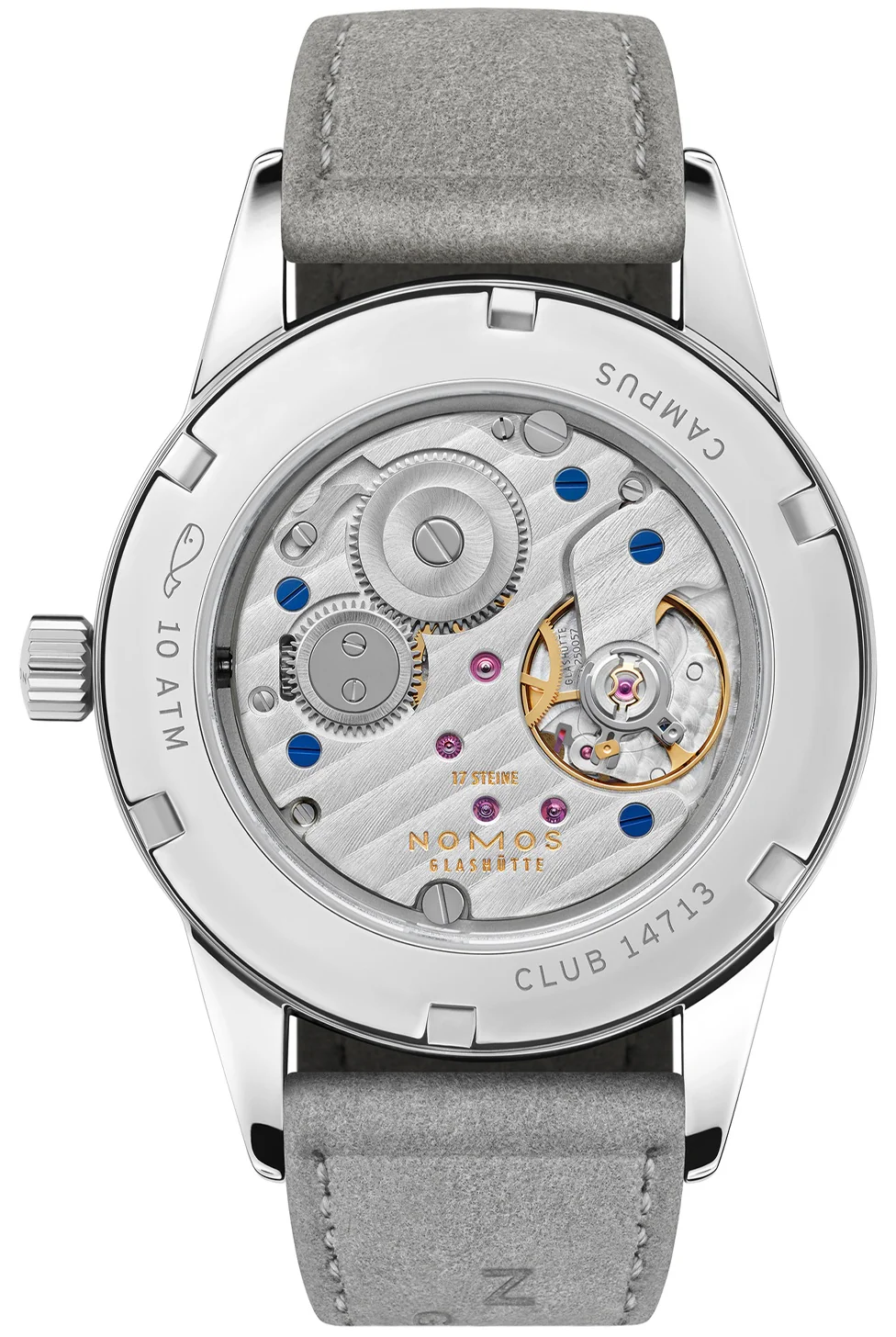 Nomos Glashutte Club Campus Nonstop Red Sapphire Crystal Watch - Image 5